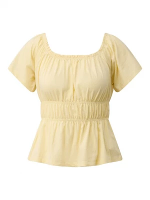 Foto van product QS Shirt lichtgeel