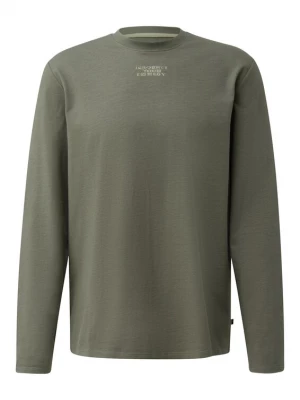 Foto van product QS Shirt olijfgroen / lichtgroen