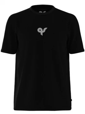 Foto van product QS Shirt oranje / zwart / wit
