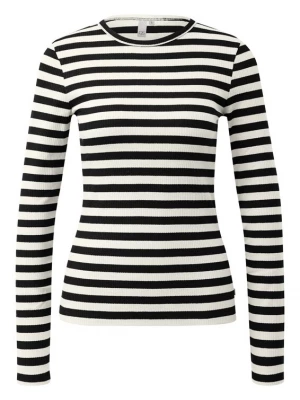 Foto van product QS Shirt zwart / wit