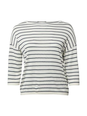 Foto van product QS Trui blauw / wolwit