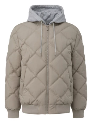 Foto van product QS Winterjas cappuccino / grijs