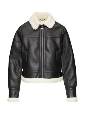 Foto van product QS Winterjas zwart / wit