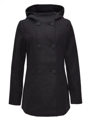 Foto van product QS Wintermantel zwart gemêleerd