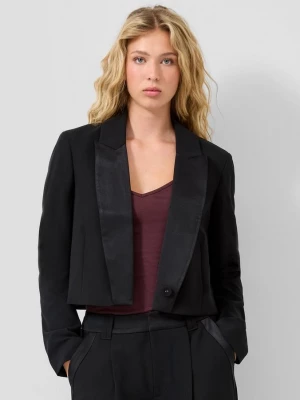 Foto van product QS x Vanessa Mai | Korte blazer zwart