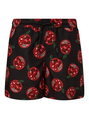 Foto van product QS Zwemshorts rood / zwart
