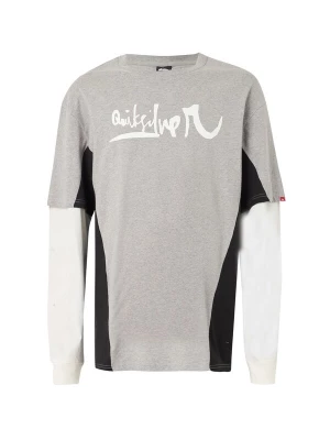 Foto van product QUIKSILVER Functioneel shirt 'SYNC DOUBLE' grijs / zwart / wit