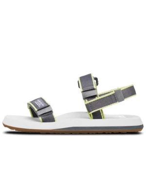 Foto van product QUIKSILVER Open schoenen 'Monkey Caged' donkergrijs / lichtgroen