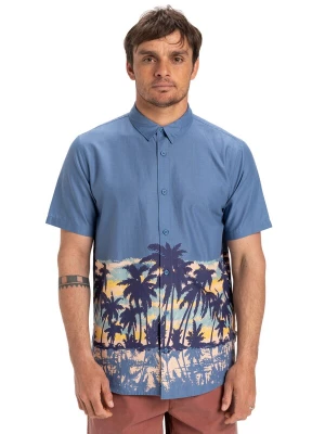 Foto van product QUIKSILVER Overhemd 'Apero Classic Engineered' blauw / oranje