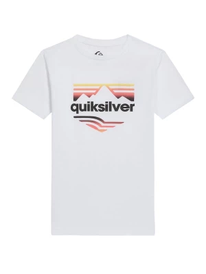 Foto van product QUIKSILVER Shirt 'HORIZON FADE' geel / donkeroranje / zwart / wit