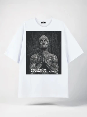 Foto van product QWX2 Shirt 'PRAYER' wit