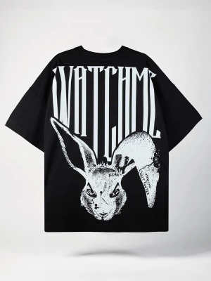 Foto van product QWX2 Shirt 'Watch Me' zwart