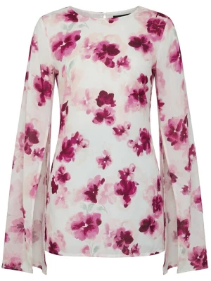 Foto van product Radwa Blouse 'RADWA Floral-Print Top' vuurrood