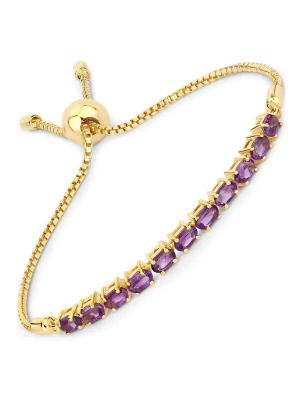Foto van product Rafaela Donata Armband goudgeel / lila