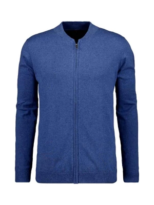 Foto van product Ragman Gebreid vest 'Baseball' blauw