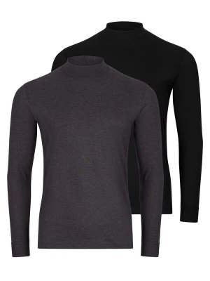 Foto van product Ragman Shirt 'Basic' zwart gemêleerd