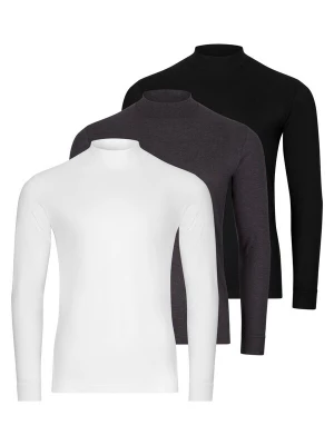 Foto van product Ragman Shirt 'Basic' zwart gemêleerd