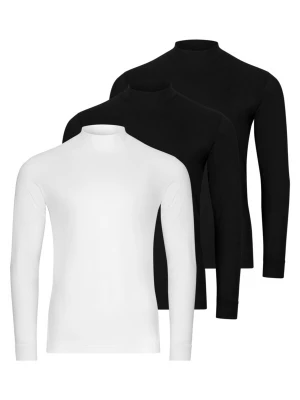 Foto van product Ragman Shirt 'Basic' zwart / wit
