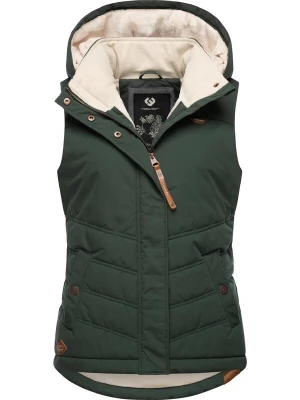 Foto van product Ragwear Bodywarmer 'Hesty' crème / donkergroen