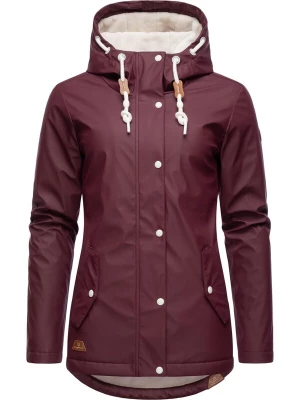Foto van product Ragwear Functionele jas 'Marge' roestrood / wijnrood / wit