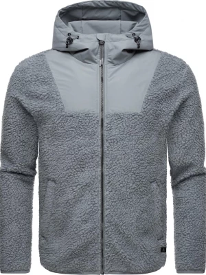 Foto van product Ragwear Funktionele fleece-jas 'Adar' stone grey / zwart