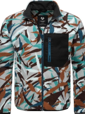 Foto van product Ragwear Funktionele fleece-jas turquoise / bruin / zwart / wit