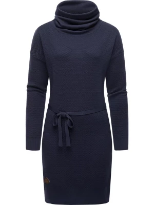 Foto van product Ragwear Gebreide jurk 'Babett' donkerblauw / bruin