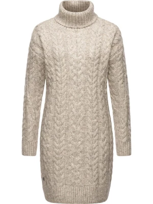 Foto van product Ragwear Gebreide jurk 'Janna' beige gemêleerd