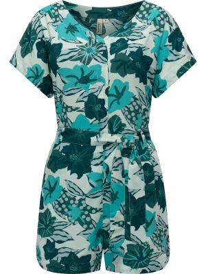 Foto van product Ragwear Jumpsuit 'Salwin' turquoise / pastelblauw / spar / donkergroen