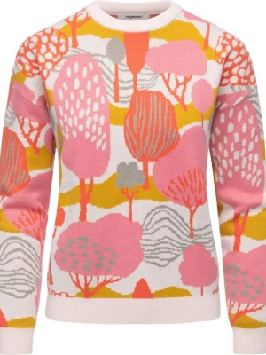 Foto van product Ragwear Trui 'Treenara' lichtbeige / grijs / kreeft / pink
