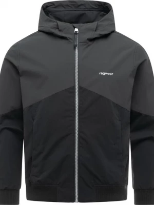 Foto van product Ragwear Tussenjas 'Sherwend' donkergrijs / zwart / wit