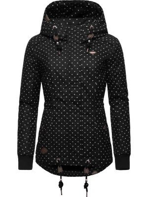 Foto van product Ragwear Winterjas 'Danka' zwart / wit