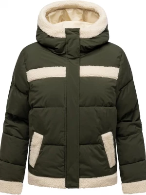 Foto van product Ragwear Winterjas 'Editah Youmodo' lichtbeige / olijfgroen