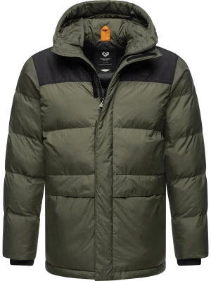Foto van product Ragwear Winterjas 'Mikkesh' olijfgroen / zwart