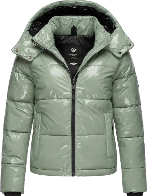 Foto van product Ragwear Winterjas 'Roobie' lichtgroen / zwart