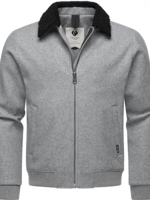 Foto van product Ragwear Winterjas 'Sivval Felt' grijs gemêleerd / zwart