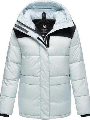 Foto van product Ragwear Winterjas 'Wikesh' pastelblauw / zwart