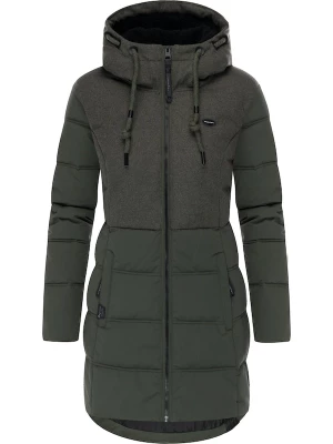 Foto van product Ragwear Wintermantel 'Ashani' donkergroen / zwart
