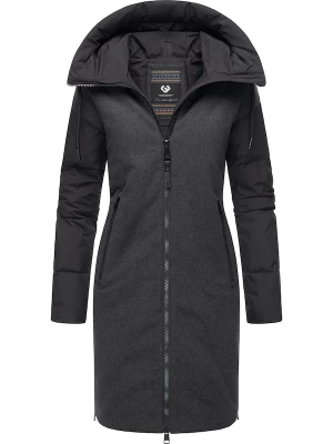 Foto van product Ragwear Wintermantel 'Jumana' zwart / zwart gemêleerd