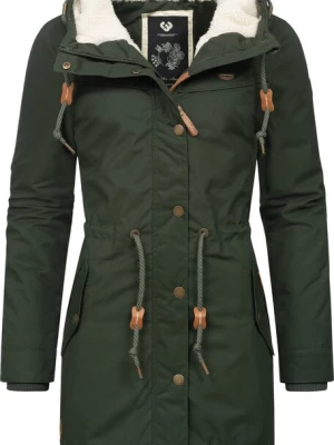 Foto van product Ragwear Winterparka 'Canny' lichtbruin / donkergroen