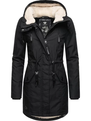 Foto van product Ragwear Winterparka 'Elsie' zwart / wit