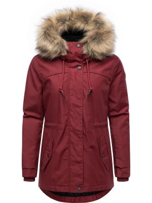 Foto van product Ragwear Winterparka 'Tawny Short' wijnrood