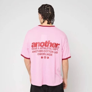Foto van product Rave Dept. Ringer T-Shirt Another Cotton Lab lichtroze