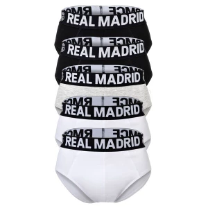 Foto van product Real Madrid Slip lichtgrijs / zwart / wit