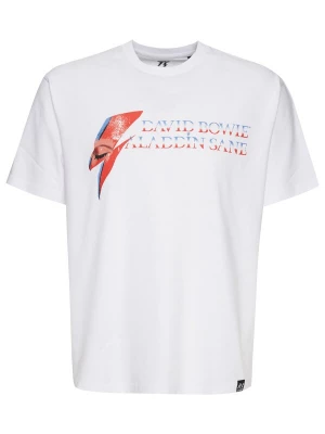 Foto van product Recovered Shirt 'David Bowie Aladdin Sane' wit