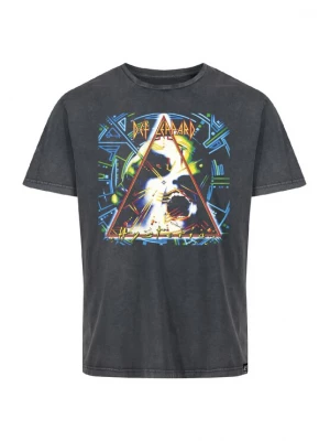 Foto van product Recovered Shirt 'Def Leppard Hysteria' antraciet