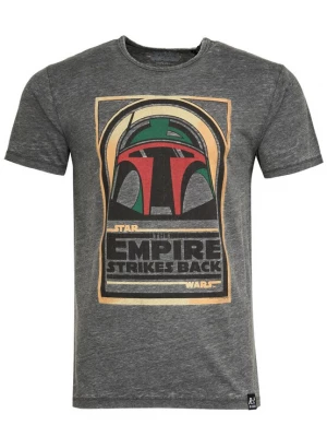 Foto van product Recovered Shirt 'Star Wars Boba Fett Empire Strikes Back' donkergrijs