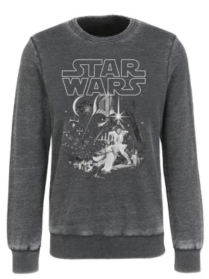 Foto van product Recovered Sweatshirt 'Star Wars Tonal Classic PosterMid' grijs