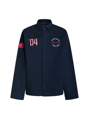 Foto van product Red Bull Racing x Pepe Jeans Overhemd 'Engineering Ls' navy / vuurrood / wit