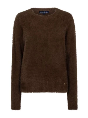 Foto van product Red Button Gebreide top 'RB sweet fuzzy praline trui' bruin